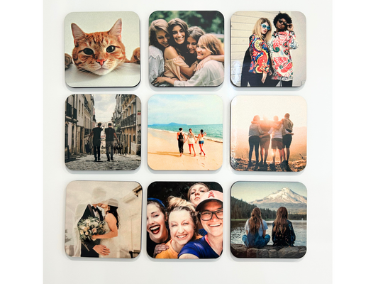Custom Photo Magnet Set – Pack of 9